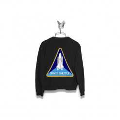 Bluza Space Shuttle Męska. Czarne bluzy męskie marki Failfake, s. Za 160,00 zł.
