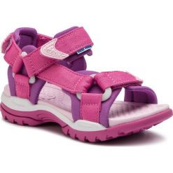 Sandały GEOX - J Borealis G. A J720WA 01511 C8315 S Fuchsia/Purple. Różowe sandały dziewczęce Geox, z tworzywa sztucznego, bez zapięcia. Za 259,00 zł.