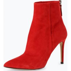 Steve Madden - Skórzane botki damskie – Carey, czerwony. Botki damskie Steve Madden. Za 449,95 zł.