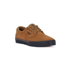 Buty Etnies JAMESON VULC. Pomarańczowe trampki męskie marki Etnies, bez wzorów, bez zapięcia. Za 268,42 zł.