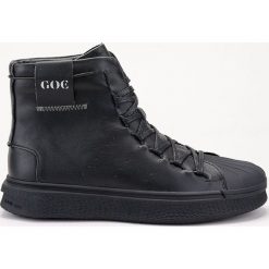 GOE - Buty skórzane. Czarne buty sportowe damskie GOE, ze skóry. Za 299,90 zł.