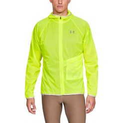 Kurtka Under Armour UA Qualifier Storm Packable Jacket M Jaskrawo-Żółta. Żółte kurtki sportowe męskie Under Armour, m, bez wzorów, bez kaptura, do biegania. Za 339,99 zł.