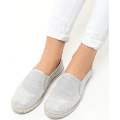 Espadryle damskie: Szare Espadryle One Moment