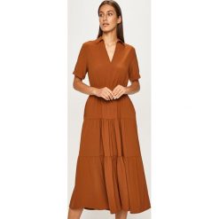 Haily's - Sukienka. Sukienki damskie Haily's, na co dzień, s, bez wzorów, z elastanu, casualowe, bez kołnierzyka, z długim rękawem, długie, midi, rozkloszowane. W wyprzedaży za 99,90 zł.
