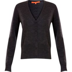 Sweter w kolorze ciemnoszarym. Szare swetry damskie Coster Copenhagen, xs, bez wzorów, z wełny, bez rękawów, bez kaptura. W wyprzedaży za 129,95 zł.