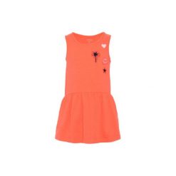 Name it Girls Sukienka fiery coral - pomarańczowy - Gr.Moda (6 - 24 miesięcy ). Pomarańczowe sukienki niemowlęce marki Name it, z elastanu. Za 55,00 zł.