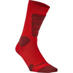 Skarpety do piłki nożnej krótkie CLR MiD. Czarne skarpetki męskie KIPSTA, bez wzorów, z elastanu. Za 49,99 zł.