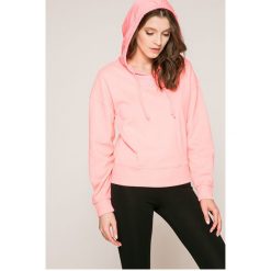 Only Play - Bluza. Czerwone bluzy sportowe damskie marki Only Play, m, z bawełny, z kapturem. W wyprzedaży za 69,90 zł.