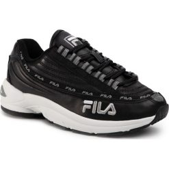 Sneakersy Fila Dstr97 L Wmn 1010596.25Y. Czarne półbuty damskie Fila, bez wzorów, bez obcasa, bez zapięcia. W wyprzedaży za 299,00 zł.