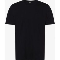 BOSS - T-shirt męski – Lecco 80, niebieski. Niebieskie t-shirty męskie Boss, m, bez wzorów, bez kołnierzyka. Za 219,95 zł.