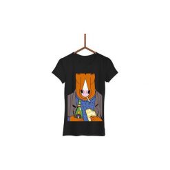 Koszulka Bojack Horseman Damska. Czarne koszulki damskie Failfake, xxl, bez wzorów, bez kołnierzyka. Za 130,00 zł.