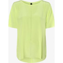 Marc Cain Sports - Bluzka damska, żółty. Żółte bluzki damskie Marc Cain Sports, bez wzorów, eleganckie, bez kołnierzyka, bez rękawów. Za 579,95 zł.