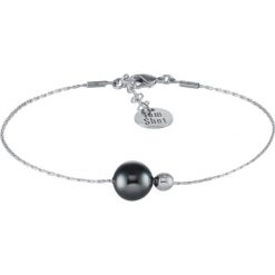 Bransoletki damskie: TomShot Bransoletka silvercoloured/black