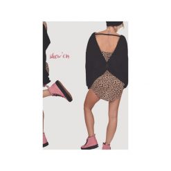 BLUZA SHOW'EM SWEATSHIRT BLACK. Czarne bluzy damskie marki Don't need no samurai, na lato, s, z bawełny. Za 289,00 zł.