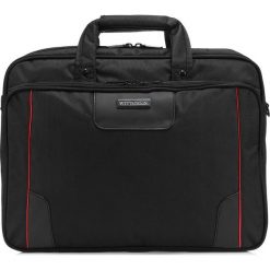 Torba na laptopa 85-3P-107-1. Czarne torby na laptopa Wittchen, w paski, klasyczne. Za 99,00 zł.