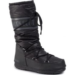 Śniegowce Moon Boot High Nylon Wp 240091001. Czarne śniegowce damskie Moon Boot, z nylonu, bez zapięcia. Za 749,00 zł.