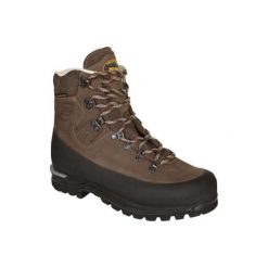 Buty myśliwskie Himalaya. Szare buty sportowe męskie MEINDL, ze skóry, bez zapięcia, wspinaczkowe, gore-tex. Za 1199,00 zł.