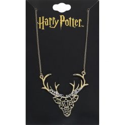 Harry Potter Expecto Patronum Naszyjnik złoty. Żółte naszyjniki damskie marki Harry Potter, złote. Za 62,90 zł.