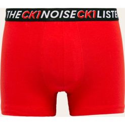 Calvin Klein Underwear - Bokserki Ck One. Czerwone bokserki męskie Calvin Klein Underwear, bez wzorów, z elastanu. Za 119,90 zł.