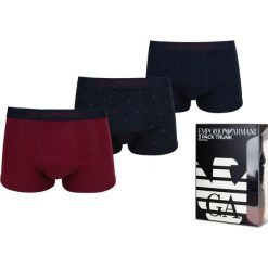 Bokserki Emporio Armani Underwear 3 Pack. Bokserki męskie bez wzorów, z bawełny. Za 229,00 zł.
