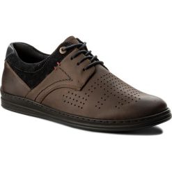 Półbuty LASOCKI FOR MEN - MI07-A679-A540-02 Brązowy Ciemny. Pomarańczowe półbuty męskie Lasocki For Men, na co dzień, bez wzorów, ze skóry, bez zapięcia. W wyprzedaży za 89,98 zł.