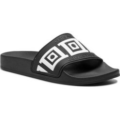 Klapki VERSACE COLLECTION - V900678 VM00322 V839 Nero/Bianco. Czarne klapki męskie Versace Collection, bez wzorów, z tworzywa sztucznego. W wyprzedaży za 369,00 zł.