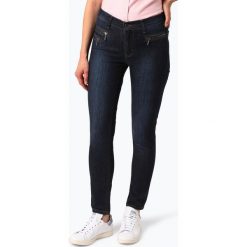 Angels - Jeansy damskie – Malu Zip, niebieski. Niebieskie jeansy damskie Angels. Za 249,95 zł.