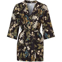 Happy Holly Kimono Hazel czarny female czarny 52/54. Czarne marynarki damskie Happy Holly, bez wzorów, z dzianiny. W wyprzedaży za 85,00 zł.