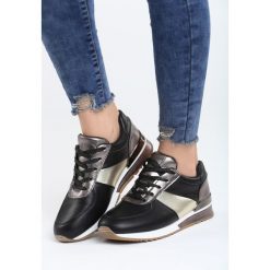 Buty sportowe damskie: Czarne Buty Sportowe This Is Me