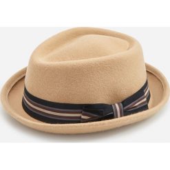 Wełniany kapelusz - Beżowy. Brązowe kapelusze męskie Reserved, bez wzorów, z wełny. Za 79,99 zł.
