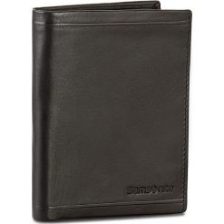 Duży Portfel Męski SAMSONITE - 001-01460-0282-01 Black. Czarne portfele męskie marki Samsonite, ze skóry. W wyprzedaży za 179,00 zł.