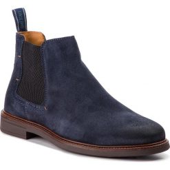 Sztyblety SALAMANDER - Sarato 31-56702-22 Navy. Niebieskie sztyblety męskie Salamander, ze skóry, bez zapięcia. W wyprzedaży za 289,00 zł.
