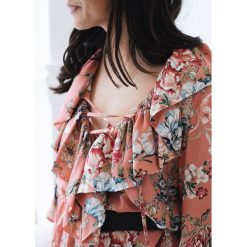 Sukienka Nina One size One size. Różowe sukienki damskie Laurella, z aplikacjami, bez kołnierzyka, bez rękawów. Za 199,00 zł.