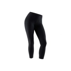 Legginsy Gym & Pilates 7/8 520 damskie. Czarne legginsy damskie NYAMBA, xl, bez wzorów, z elastanu. Za 59,99 zł.