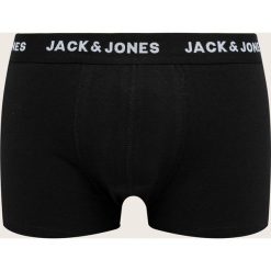 Jack & Jones - Bokserki (5-pack). Czarne bokserki męskie Jack & Jones, s, z nadrukiem, z elastanu. Za 149,90 zł.