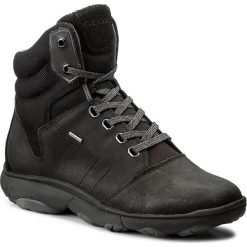 Botki GEOX - D Nebula 4X4 B Abx A D746TA 0TI14 C9999 Black. Czarne buty zimowe damskie Geox, z materiału. W wyprzedaży za 379,00 zł.