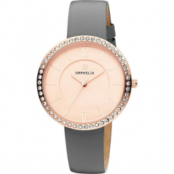 Zegarek kwarcowy w kolorze szaro-różowozłotym. Szare, analogowe zegarki damskie Esprit Watches, metalowe. W wyprzedaży za 136,95 zł.