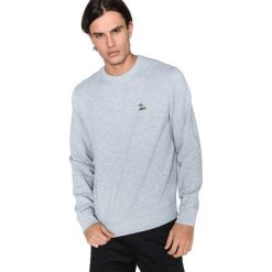 Lacoste Bluza Szary. Szare bluzy męskie Lacoste, l, bez wzorów, z elastanu, bez kołnierzyka, bez rękawów, bez kaptura. Za 533,95 zł.