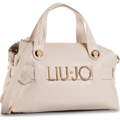 Torebka LIU JO - S Satchel AF0021 E0160 True champag 33801. Brązowe torebki klasyczne damskie Liu Jo, bez wzorów, ze skóry ekologicznej, klasyczne, bez dodatków. Za 599,00 zł.