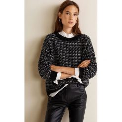 Mango - Sweter Discobal. Szare swetry klasyczne damskie Mango, l, z elastanu, z okrągłym kołnierzem. Za 159,90 zł.