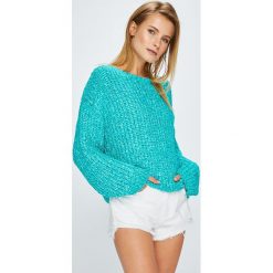 Pepe Jeans - Sweter Oli. Niebieskie bez kategorii Pepe Jeans, s, z wiskozy, z okrągłym kołnierzem. Za 319,90 zł.
