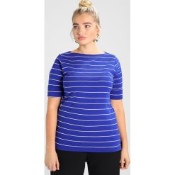 T-shirty damskie: Lauren Ralph Lauren Woman Tshirt z nadrukiem empress blue/masc