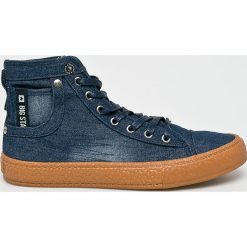 Big Star - Trampki. Niebieskie trampki męskie marki BIG STAR, z gumy, na sznurówki. W wyprzedaży za 79,90 zł.