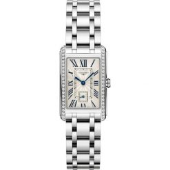 ZEGAREK LONGINES DolceVita L5.512.0.71.6. Białe zegarki damskie LONGINES, ze stali. Za 13560,00 zł.