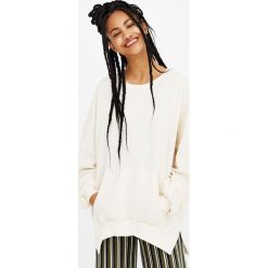 Bluzy damskie: Bluza z kieszenią kangurką z bawełny organicznej
