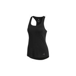 Topy na ramiączkach / T-shirty bez rękawów adidas Top Own the Run. Czarne topy damskie Adidas, m, bez wzorów, bez kołnierzyka. Za 83,30 zł.