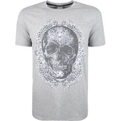 Just Cavalli T-shirt "Skull". T-shirty męskie Roberto Cavalli, z nadrukiem, z bawełny, z okrągłym kołnierzem. Za 199,00 zł.