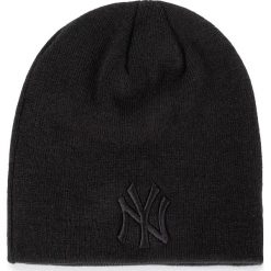 Czapka NEW ERA - Dark Base Skull Ney 12040564 Czarny. Czarne czapki męskie New Era, bez wzorów, z materiału. Za 109,00 zł.