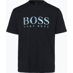 BOSS Casual - T-shirt męski – Teecher 4, niebieski. Niebieskie t-shirty męskie marki BOSS Casual, xl, z nadrukiem. Za 245,95 zł.