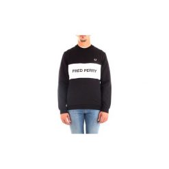 Bluzy Fred Perry M6524. Czarne bluzy męskie Fred Perry, xl, bez wzorów, bez kołnierzyka, bez rękawów, bez kaptura. Za 724,71 zł.